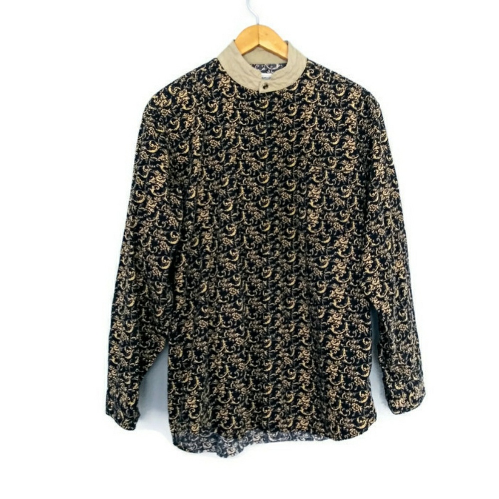 *Sold* Express Rider Mens Button Down Shirt - Picture 1 of 3